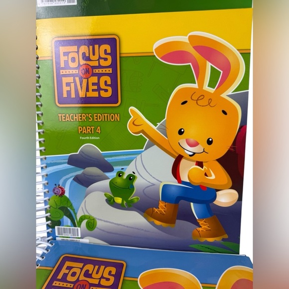 Focus on Fives K5 Teacher Edition, 4th ed.     Visuals Homeschool Flip Chart. - Picture 8 of 10